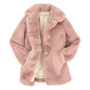 Bonpoint faux fur coat - size 8